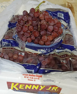 Grapes Red Seedless (per pack)