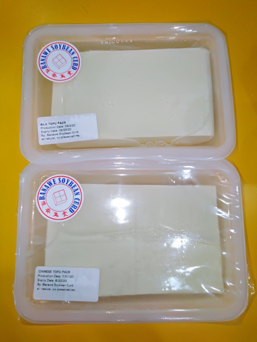 Sealed Tofu Big (gross: 830grams)